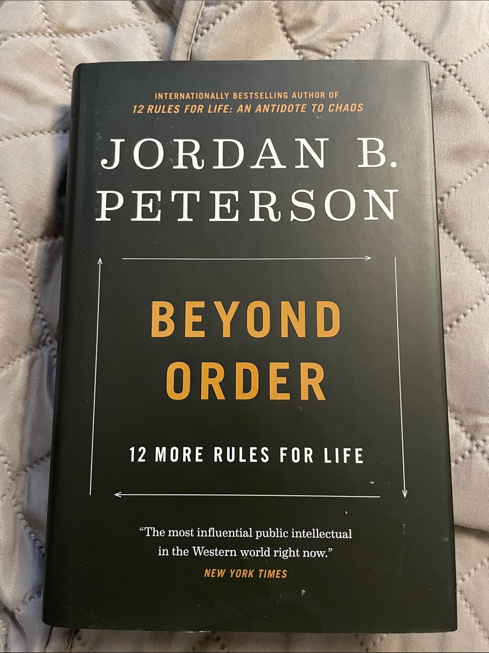 Beyond Order by Jordan Peterson Hardcover Great Condition